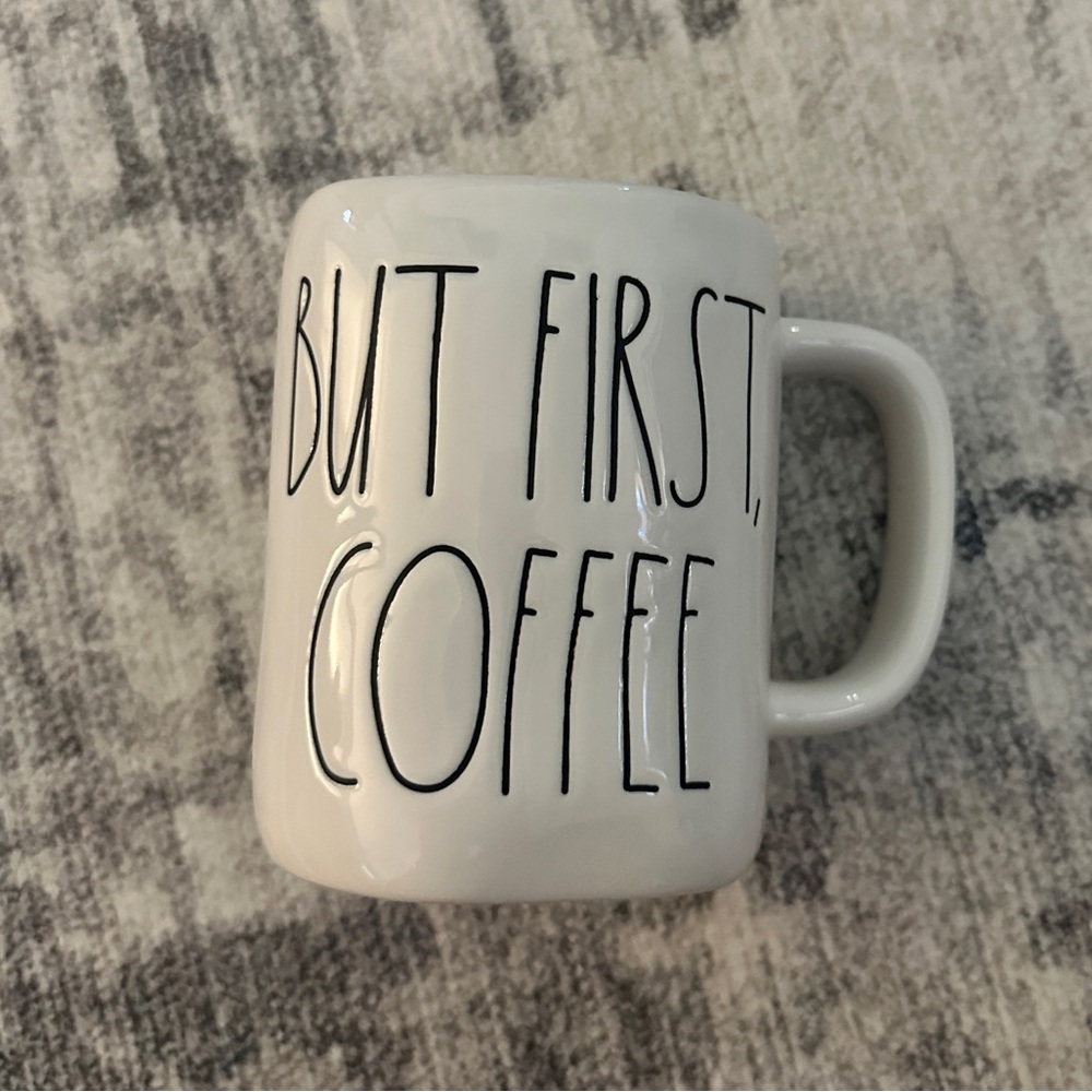 Rae Dunn BUT FIRST, COFFEE Mug